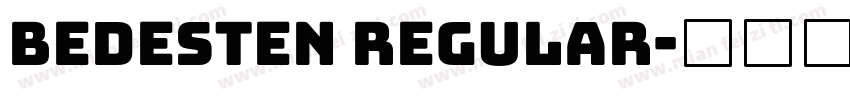 Bedesten Regular字体转换